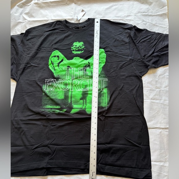 NEW! The Exorcist Movie T Shirt/ Men's (2XL) Black 100% Cotton NWT Halloween - Picture 6 of 8